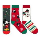 Disney Mickey Santa Hat Karácsonyi férfi zokni  41/44