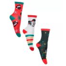 Disney Mickey Santa Hat Karácsonyi férfi zokni  41/44