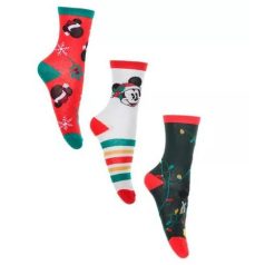 Disney Mickey Santa Hat Karácsonyi férfi zokni  41/44