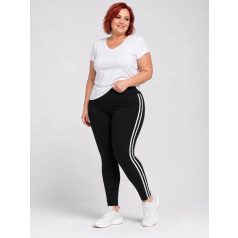 Molett oldalcsíkos leggings több színben 3/4xl és 5/6xl