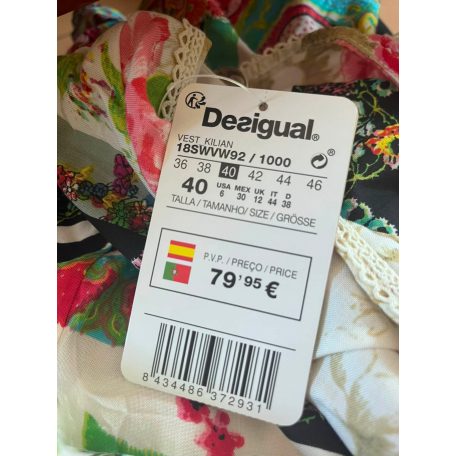 DESIGUAL – különleges, színes ruha  40