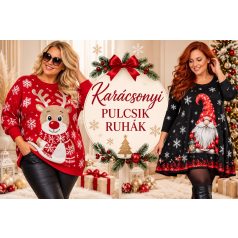 Karácsonyi pulcsik, ruhák