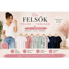 Női felsők , Pólók ,Tunikák XS-L